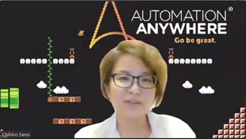 Automation Anywhere Japan 佐野さん